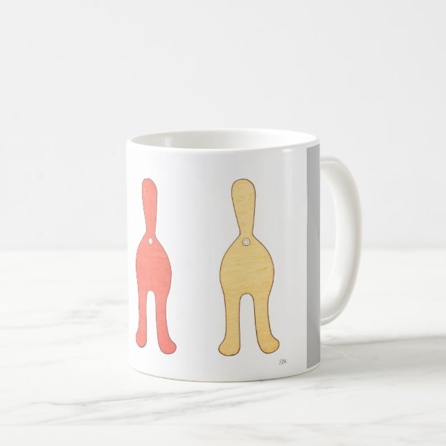 3 Cat Butts #1 Coffee Mug (Front Right)