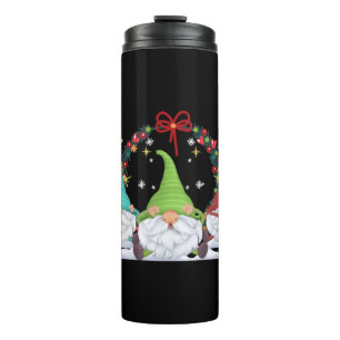 3 Christmas Gnomes Thermal Tumbler