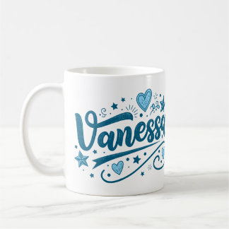 3 Color Vanessa 1 Coffee Mug