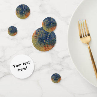 3 colours paint confetti