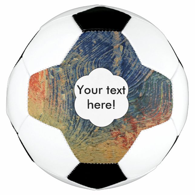 3 colours paint football (Front)