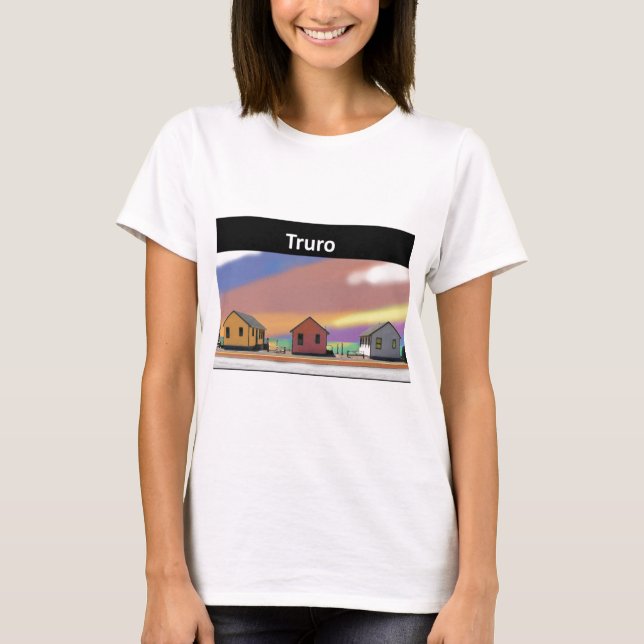 3 cottages truro T-Shirt (Front)