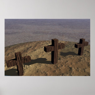 3 Crosses Poster