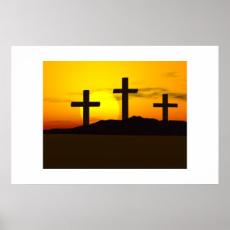 3 crosses poster