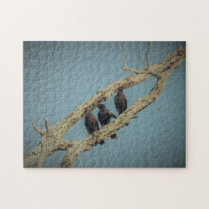 3 Crows Jigsaw Puzzle
