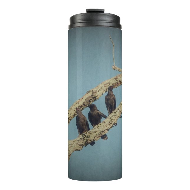 3 Crows Thermal Tumbler (Front)