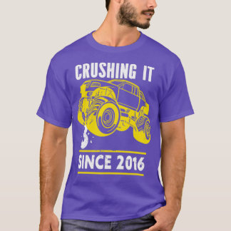 3 Crushing It Since 2016 For A Birthday Child T-Shirt