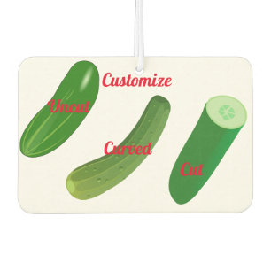 3 Cucumbers Thunder_Cove Car Air Freshener