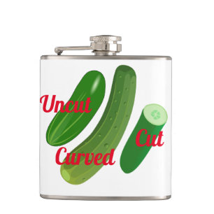 3 Cucumbers Thunder_Cove Hip Flask