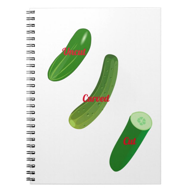 3 Cucumbers Thunder_Cove Notebook (Front)