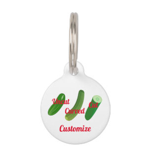 3 Cucumbers Thunder_Cove Pet Tag