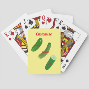 3 Cucumbers Thunder_Cove Playing Cards