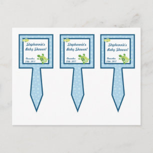 3 Cup Cake Picks Turtle Reef Ocean Sea Turtle Invitation Postcard