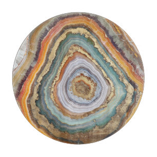 3 D Agate Cutting Board