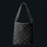 3-D Look Silver Star of David Crossbody Bag<br><div class="desc">3-D Look Silver Star of David</div>