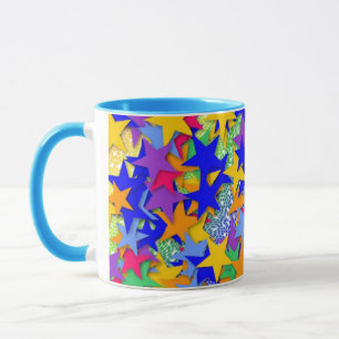 3-D Stars Mug