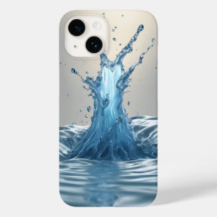 3-D Water Splash Case-Mate iPhone 14 Case
