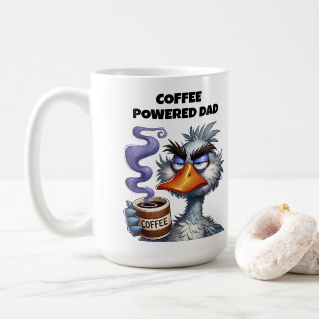 #3 Dad Coffee Mug (With Donut)