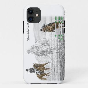 3-Day Eventing Horses Combined Training iPhone 11 Case