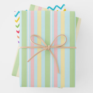 3 designs - Baby Showers, Bridal Showers Wrapping Paper Sheet