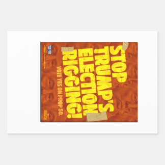 3 different 19 x 29 inch yard / window signs wrapping paper sheet