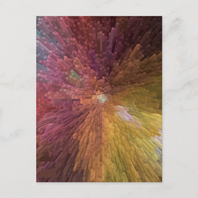 3 Dimensional Art Postcard (Front)