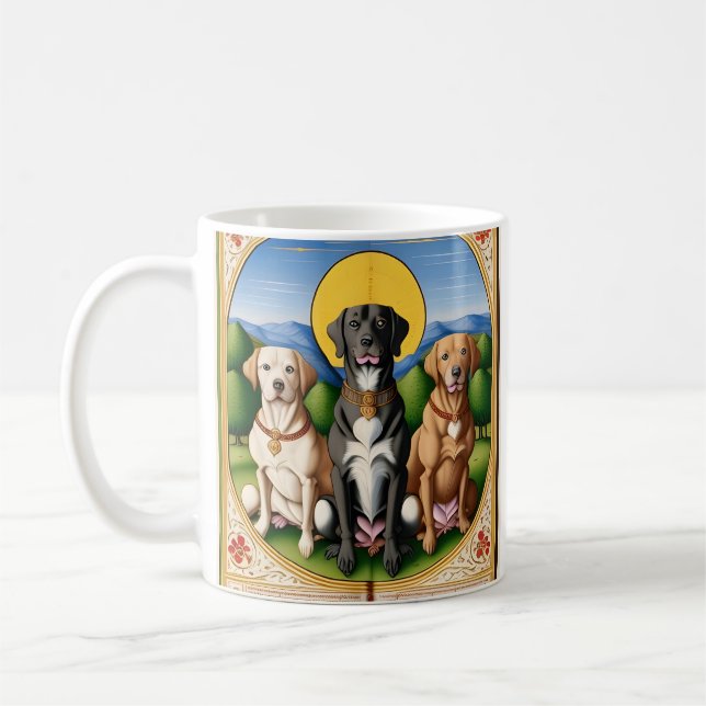 3 Dogs Mug  (Left)