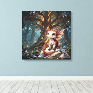 #3 Dragon World Canvas Print