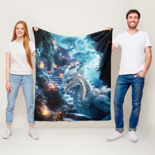 #3 Dragon World Fleece Blanket