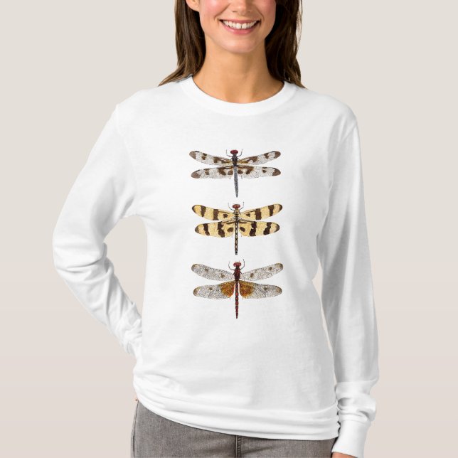 3 Dragonflies T-Shirt (Front)
