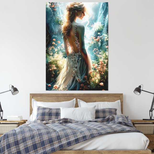 #3 Dream World  Canvas Print (Insitu(Bedroom))