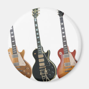 3 ELECTRIC GUITARS MAGNET