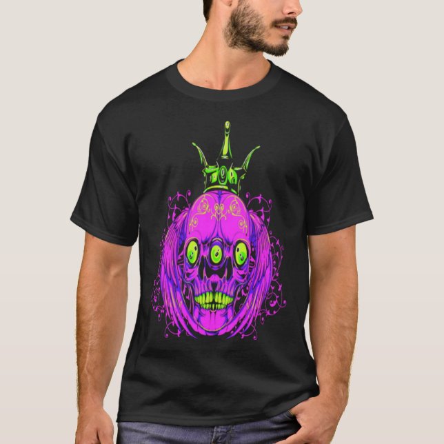 3 Eyed Skull T-Shirt (Front)