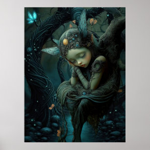 *~* 3 FD3 Enchanting Nymph Spirit Fantasy Poster