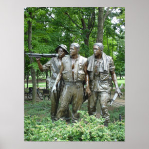 3 Fighting Men Poster