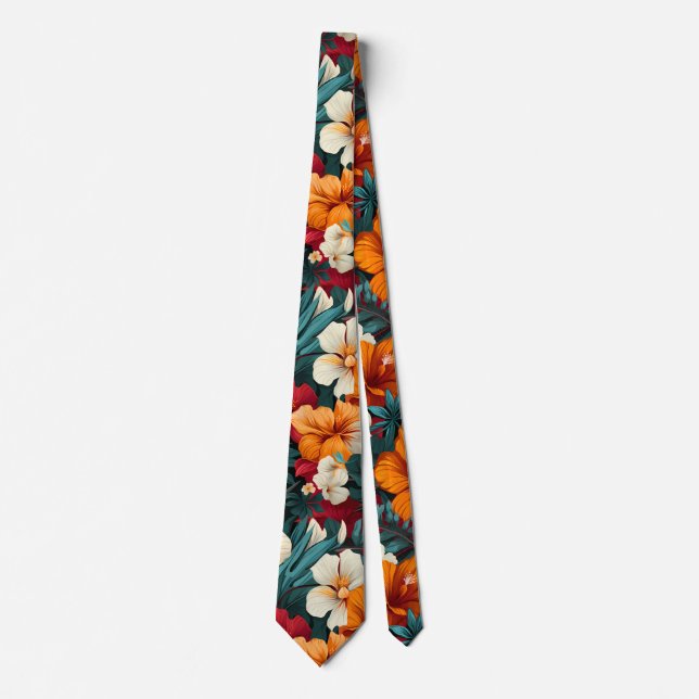 #3 Floral Pattern Tie (Front)