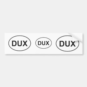3 for 1 Duxbury Massachusetts - Oval Caddy Sticker