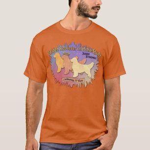 3 Golden Stars - orange banner T-Shirt