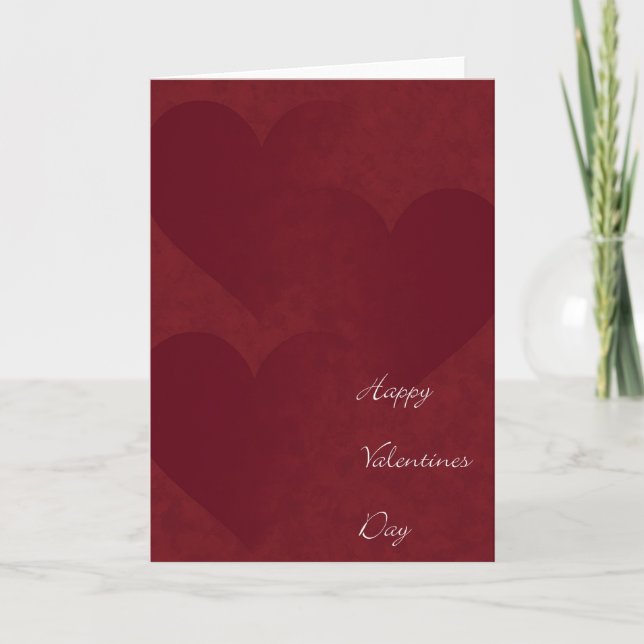 3 Hearts Holiday Card (Front)