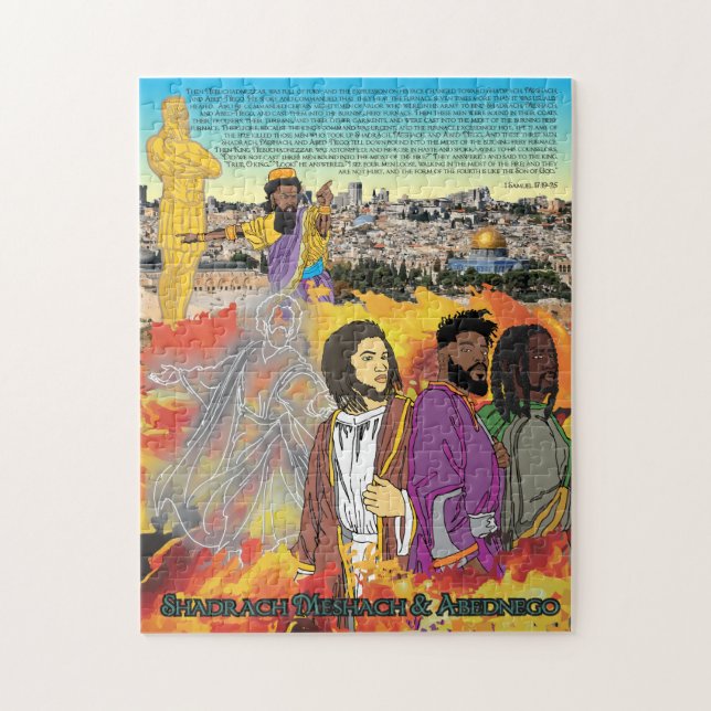 3 Hebrew Boys Jigsaw Puzzle (Vertical)