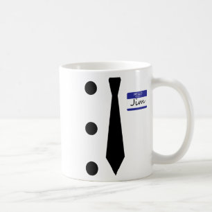 3 Hole Punch Jim Costume Easy Halloween T Shirt  Coffee Mug