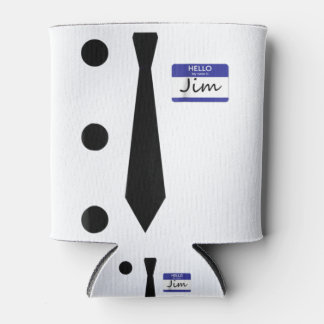 3 Hole Punch Jim Costume Easy Halloween T Shirt.pn Can Cooler