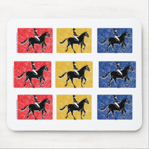 3-Horse-Riders Mouse Mat
