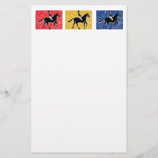 3-Horse-Riders Stationery