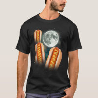 3 Hotdogs Howling At The Moon Unhinged Wieners