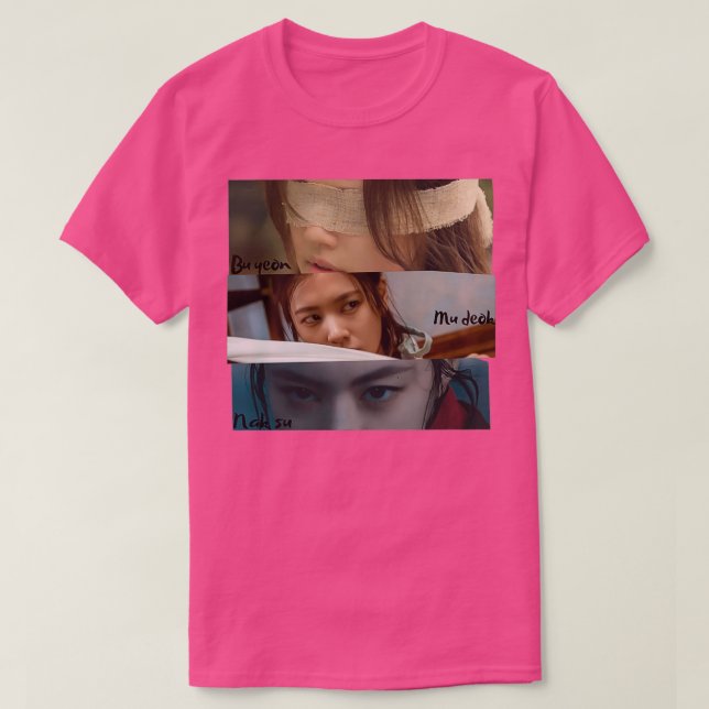 3 in 1 Souls Buyeon MuDeok Naksu T-Shirt (Design Front)