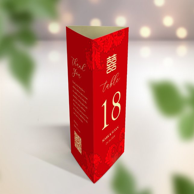 3 in 1 Table number, Menu & thank you card (Creator Uploaded)