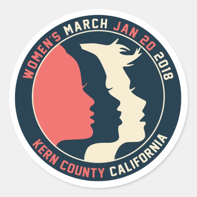 3 in Sticker- Sheet of 6 Classic Round Sticker (Front)