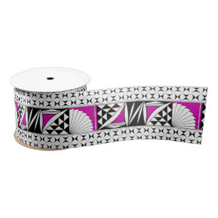 3 Inch Southwest Sunrise in Pink Satin Ribbon