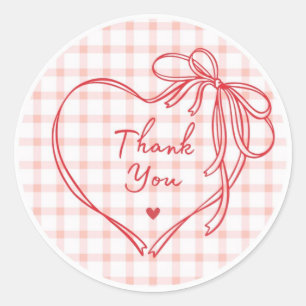 3 Inch Valentine Heart Sticker – Cute Love Design